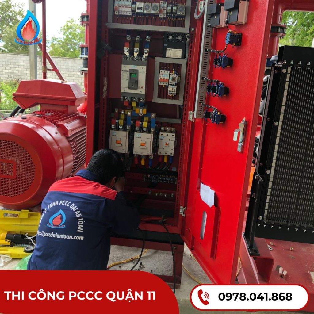 Thi Công PCCC Quận 11 - Dịch Vụ Chuyên Nghiệp