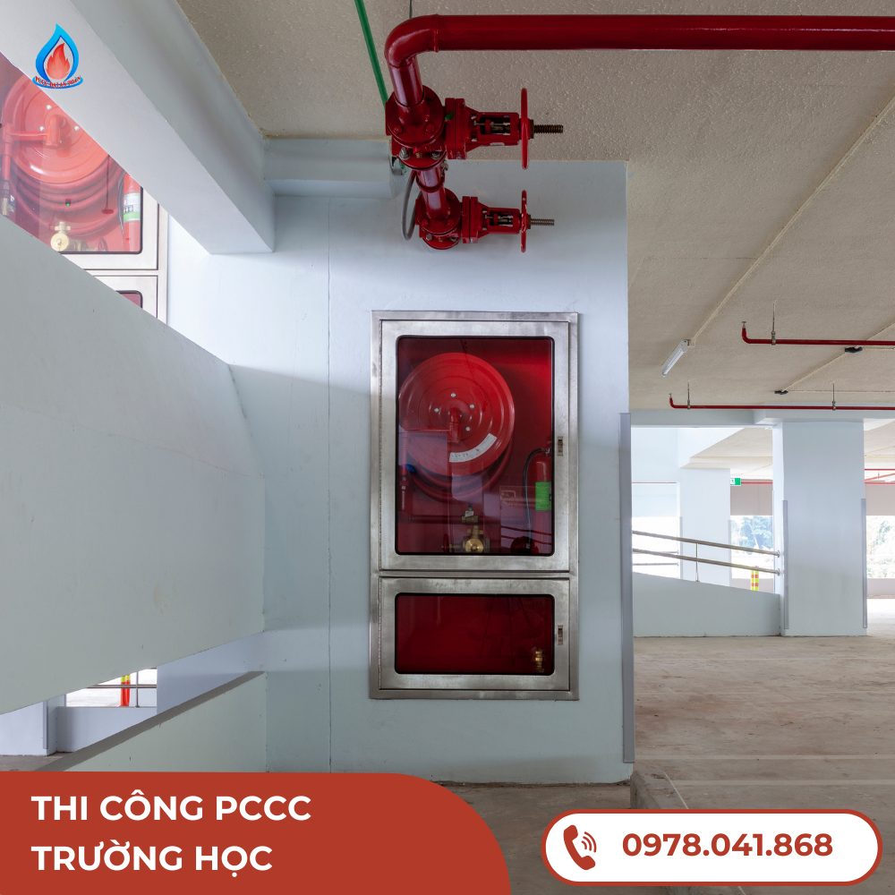 Thi Công PCCC Trường Học - Đảm Bảo Chất Lượng 