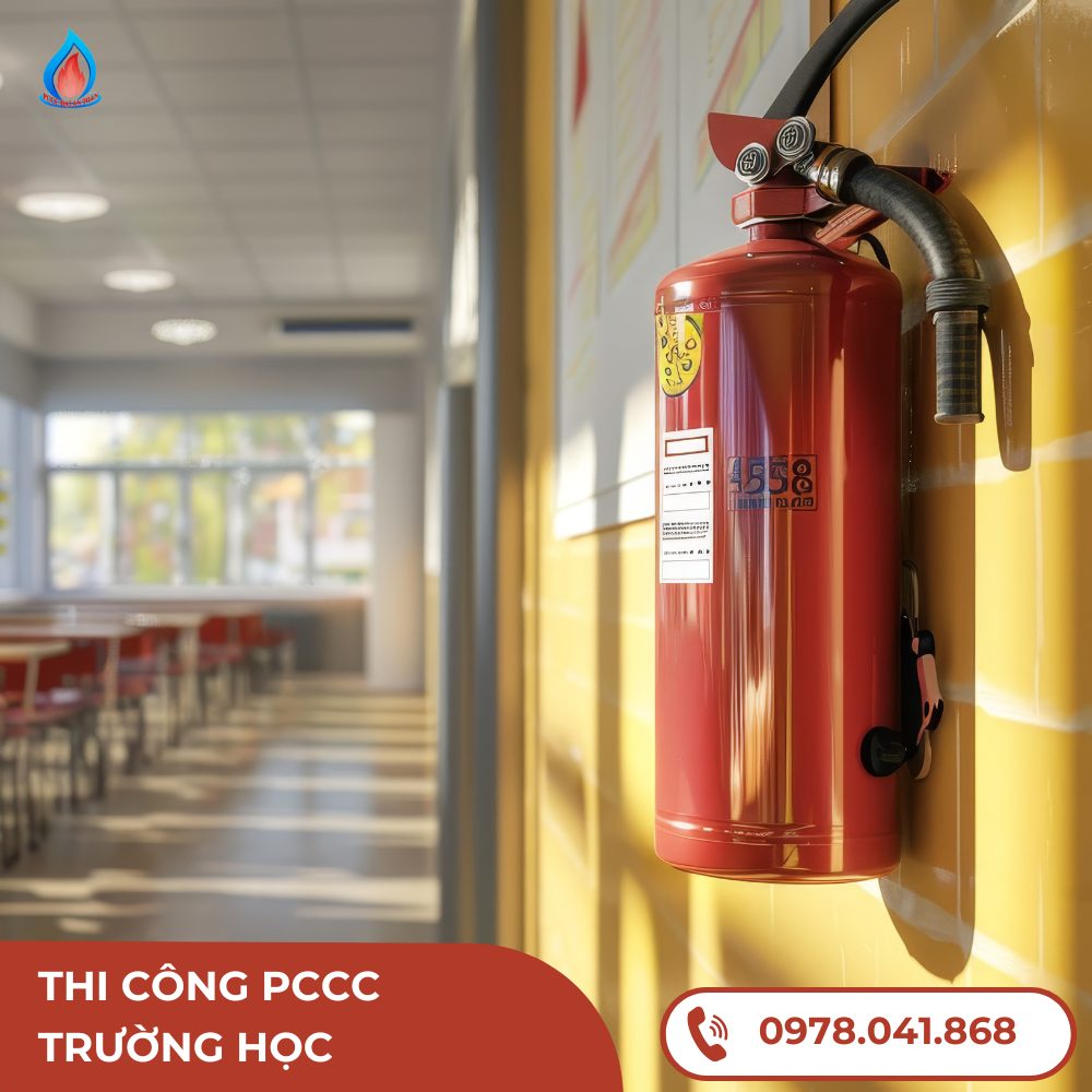 Thi Công PCCC Trường Học - Đảm Bảo Chất Lượng 