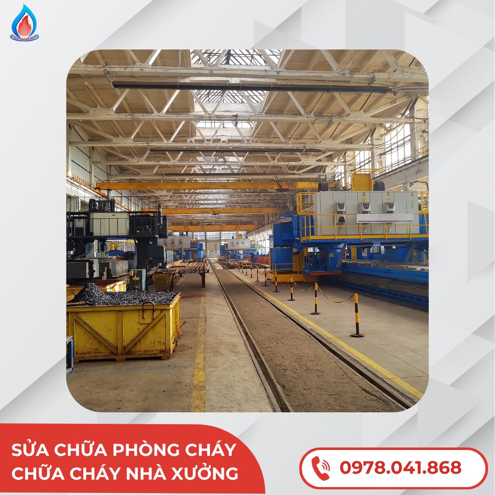 Sửa chữa PCCC nhà xưởng hiệu quả 