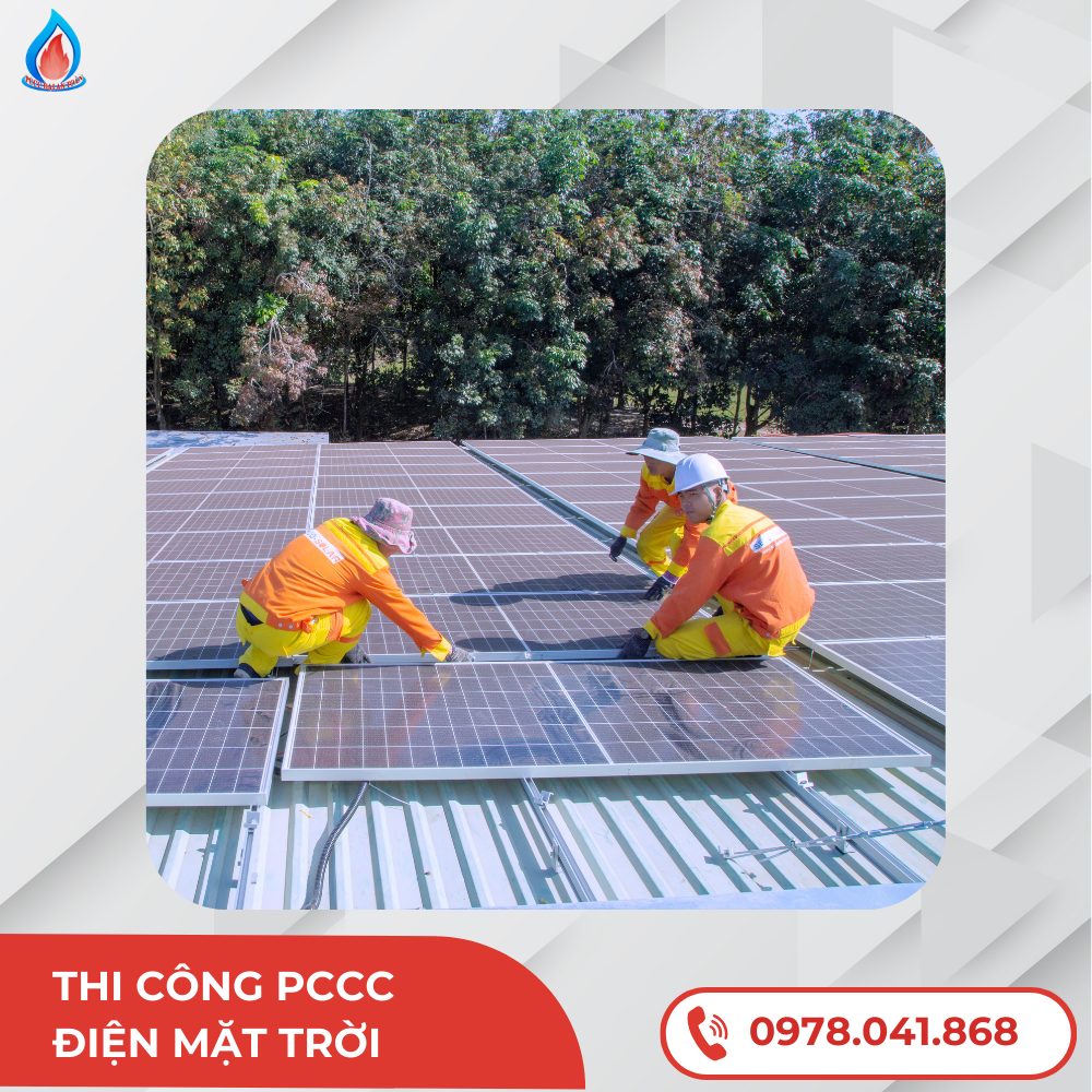Thi Công PCCC Điện Mặt Trời