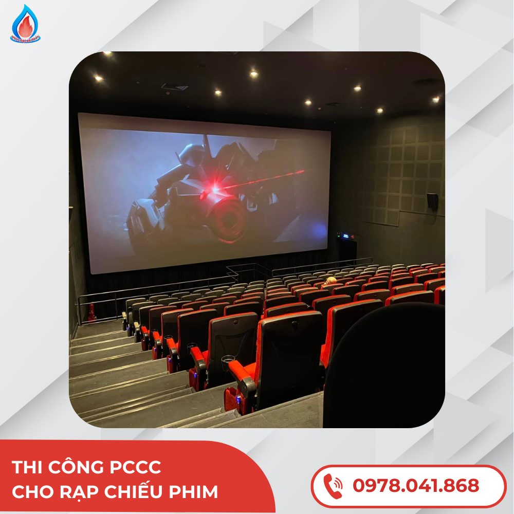 Thi công PCCC cho rạp chiếu phim