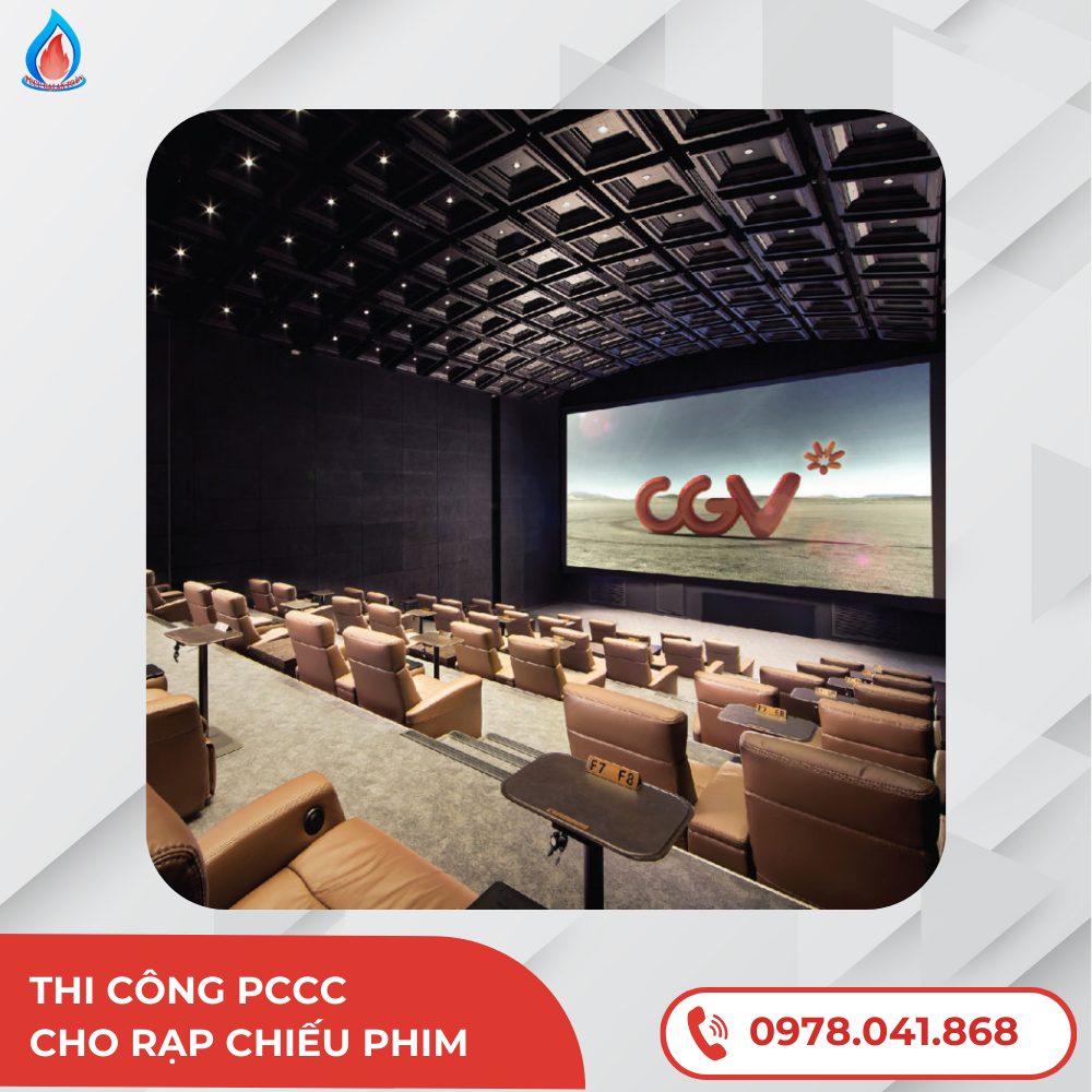 Thi công PCCC cho rạp chiếu phim