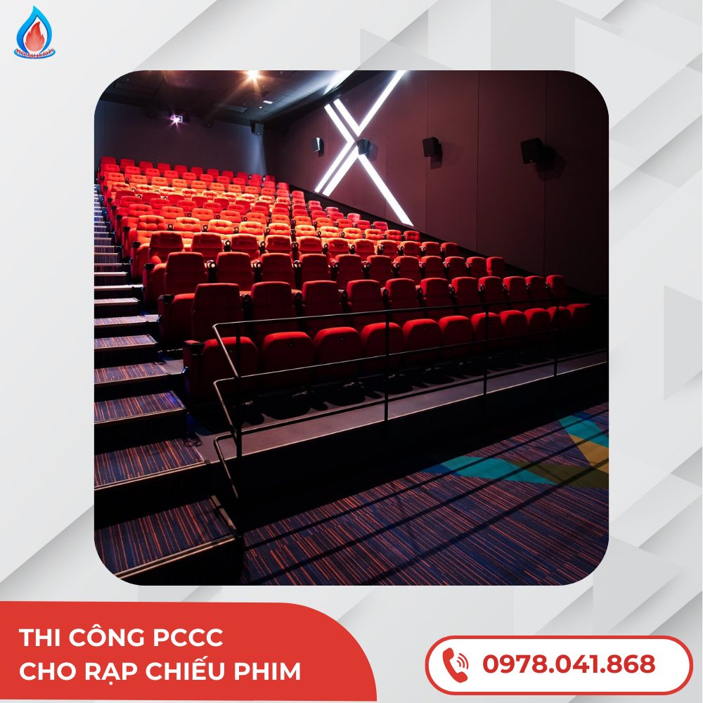 Thi công PCCC cho rạp chiếu phim