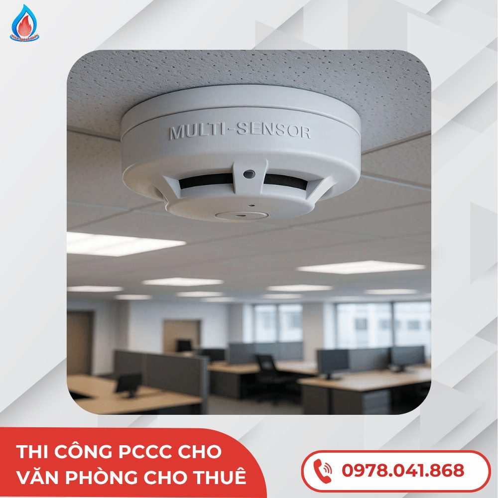 Dịch vụ thi công PCCC cho văn phòng cho thuê