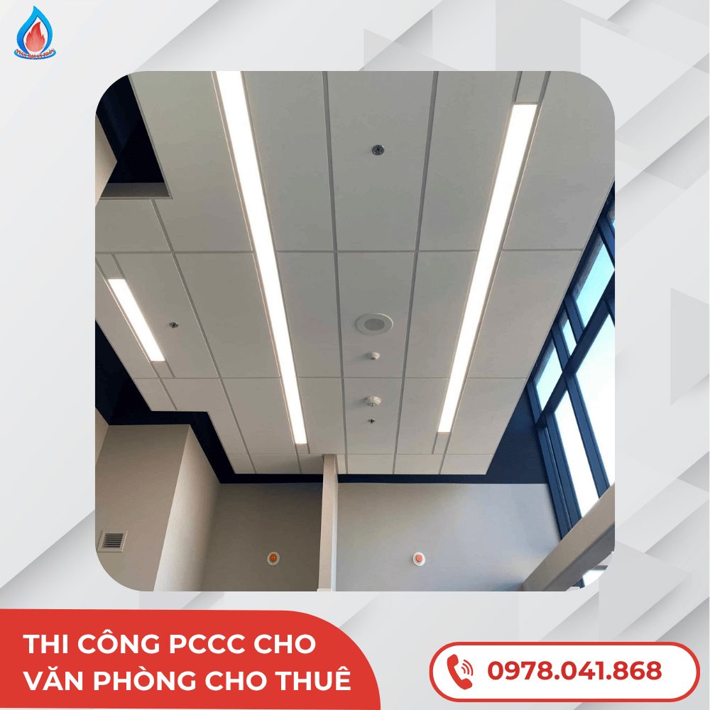 Dịch vụ thi công PCCC cho văn phòng cho thuê