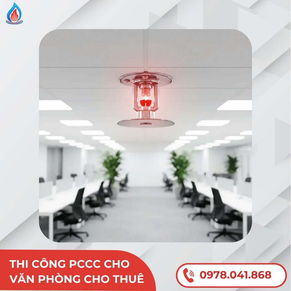 Dịch vụ thi công PCCC cho văn phòng cho thuê